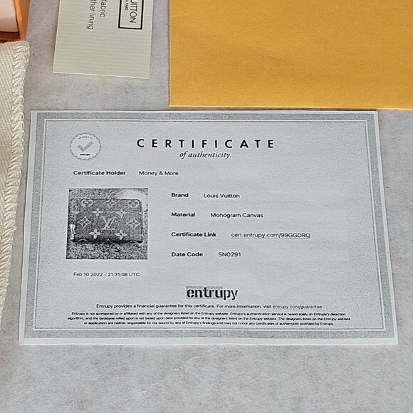 Louis Vuitton Monogram Zippy Coin Pouch Small Wallet with Box - Picture 11 of 11